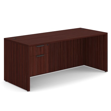 Officesource 29.50" H, Mahogany, 71.00'' W X SGLHDOS105MH